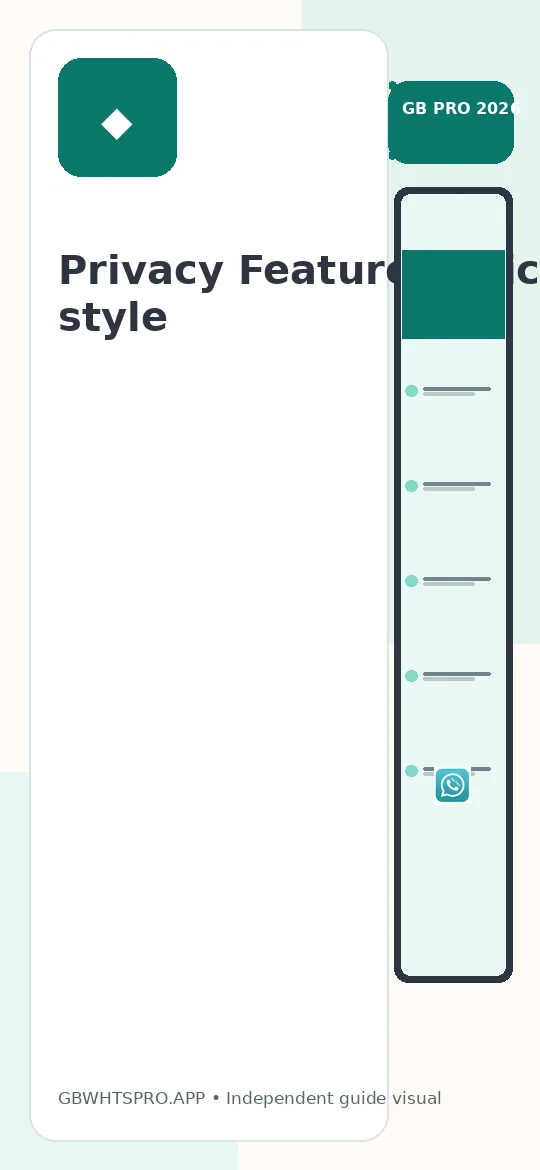 Privacy Features – tick style